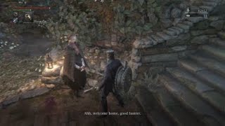 Doll Sleeping in Hunter's Dream in Bloodborne!