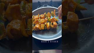 Paneer Tikka Recipe पनीर टिक्का तंदूरी गैस तवा पर कैसे बनाएं | Restaurant style Paneer Tikka#shorts