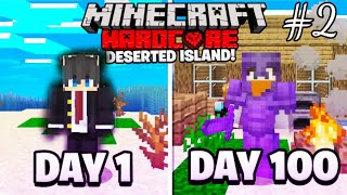 I Survived 100 Days On Island in Minecraft Hardcore series Part 2 (hindi) games killer