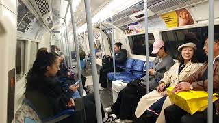 Journey on the Jubilee Line 1996 Stock (Carriage: 96014) Canning Town - Waterloo