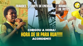 Chegou a hora! Hora de ir para rua!!!!!..... Acordem!!!!!!!