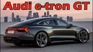 Audi e-tron GT concept | Electric Luxury Coupe