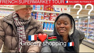 How i Was Treated in a Supermarket in France🇫🇷😳#vlogs #interracialcouple