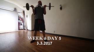 Is there anybody out there? Week 6 Day 5 At-home workout fake