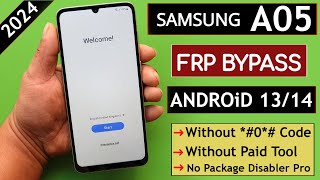 2024 - Samsung A05 Frp Bypass/Unlock *#0*# Code Not Working | Fix - ADB Not Enable Solution