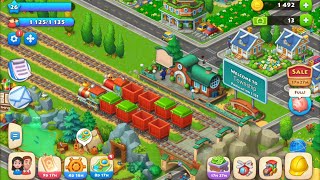 New Train 🚆 I Township Mobile Game 🏡 🌴