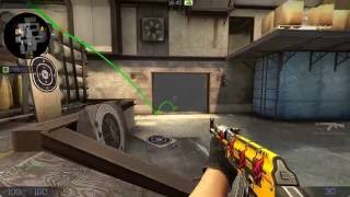 CS:GO - Useful Smokes #1 - Easy Way To Smoke Lower B(ct) From Sunroom On Cache