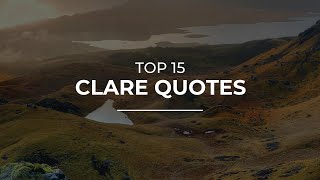 TOP 15 Clare Quotes | Quotes for the Day | Inspirational Quotes