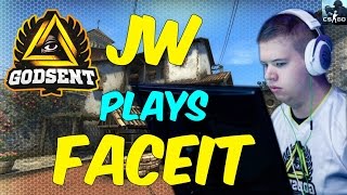 JW plays FPL on Inferno w Na`Vi, fnatic & Heroic mix | 2017.01.03.