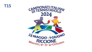 Campionati Italiani Master 2024 - 30/05/24 - T15 - S2