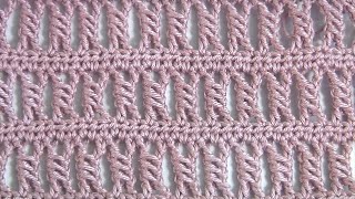 Beautifully! How to Crochet Original Stitch/Crochet Interesting Pattern/Author's Design