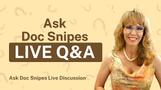 Ask Doc Snipes Anything LIVE Q&A: Get Your Questions Answered in Real Time!