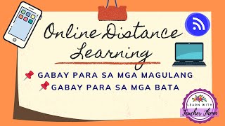 ONLINE Distance Learning - (with Guidelines)|LearnwithTeacherJhenn