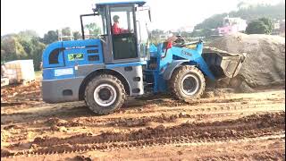 1.6 ton electric wheel loader #catl #lithiumionbattery #greenresource #zerocarbon #carbonfree