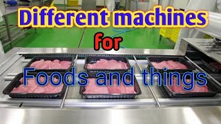 Food and Different things making machines