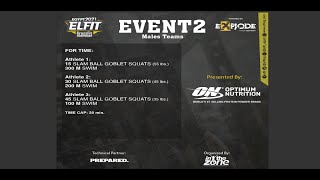 ELFIT CrossFit® Championship 2021 - Demo Event 2  ( Males Teams )