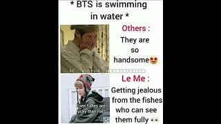 Fishes Are Very Lucky Than me #jhope #btsarmy #jimin #jungkook