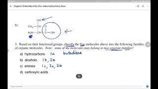 Organic Chem Intro  Answers to Exercise #3