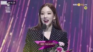 Taeyeon Win Best Ost "All About You" at Seoul Music Awards 2020