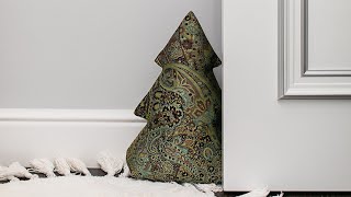 Стоппер для двери Елка Jacquard 40 см