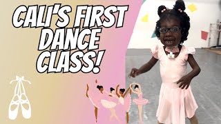 CALI'S FIRST DANCE CLASS!