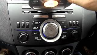 2010 MAZDA 3 6 DISC STEREO/CD PLAYER