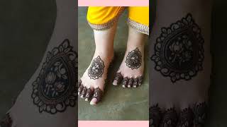 Latest foot mehandi design //Beautiful bridal pair ki mehndi design #mehndidesigns #Henna #design