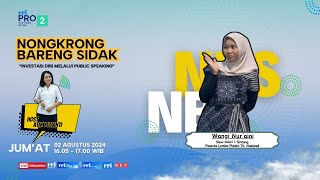 NONGKRONG BARENG SIDAK | " INVESTASI DIRI MELALUI PUBLIC SPEAKING  "