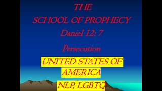 THE LAST GENERATION  “Welcome To The School of Prophecy” pt. 58 Evangelist: Richard Gonzales Jr