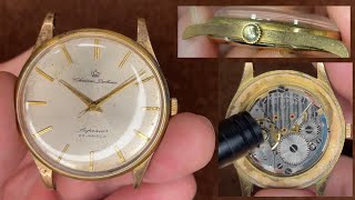 Takano Chateau Deluxe Caliber 541 Vintage Watch Watch Movement sound, Appearance etc.