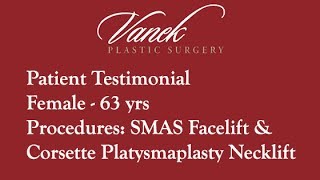 Mentor Plastic Surgery - Patient Testimonial - Facelift and Necklift