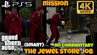 GTA 5 PS5 gameplay 4K 60 FPS || The Jewel Store Job || FESSURA GAMING ||