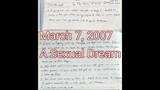 March 7, 2007 A Sexual Dream