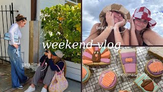 Weekend Vlog | Palm beach, Christmas Time, Beach Day & More