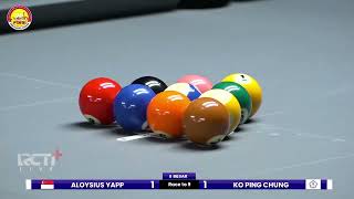 FULL MATCH Bandung Open 10-Ball Tournament 2024 8 BESAR Aloysius Yapp vs Ko Ping Chung