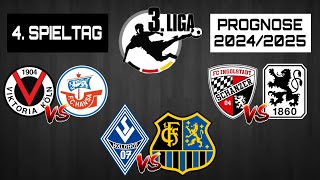 4. SPIELTAG 3. LIGA PROGNOSE 2024/2025! / Waldhof Mannheim gegen 1. FC Saarbrücken