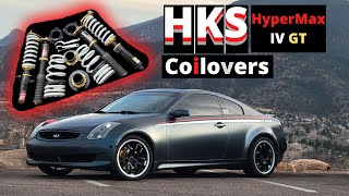 HKS HyperMax IV GT G35 Or 350z