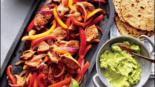 👨‍🍳Mexican #chicken fajitas #short video