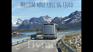 Motorhome trip - Silverlines - Hymer mobil -  Experience the road between Hamningberg and Vadsø