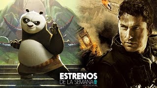 Video Reseña: "Kung Fu Panda 3" y "Londres Bajo Fuego" por Oscar Uriel