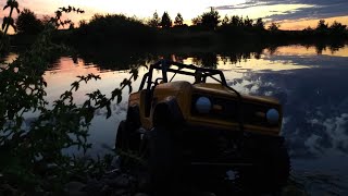 axial RC crawler Ford bronco custom Radio shack hardbody