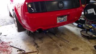 Pypes Full Exhaust Garage Idle