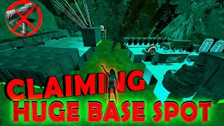 THIS TRICK Made Us Claim A HUGE UNBUILDABLE BASE SPOT In ARK Classic!