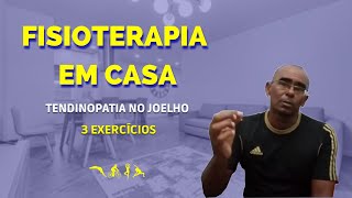 Fisioterapia em Casa - Tendinopatia no Joelho - 3 exercícios - VD#45