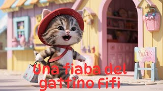 Una fiaba del gattino Fifi 🐱 La spesa dei gattini 🐱 Fiabe educative per bambini