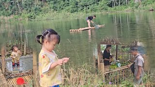 tending vegetable gardens, picking fruit to sell and fishing in rivers and lakes