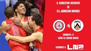 Pallacanestro Trieste vs Apu Old Wild West Udine: il buzzer beater di Eli Brooks