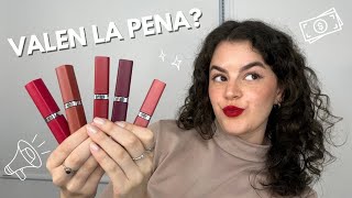 PROBAMOS LOS NUEVOS LABIALES DE L’OREAL MATTE RESISTANCE!! Review + swatches 👀🔥