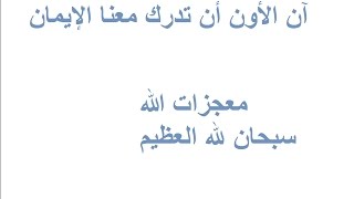 معجزات الله في خلقه سبحان الله لن تصدق ما سترى حقيقتا سوف تذهل ✪ إنشاد نسيم المسلم ✪صوت تونس✪