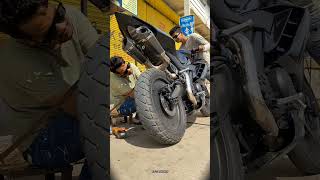 Konsa Exhaust lagaye bike me/#shorts